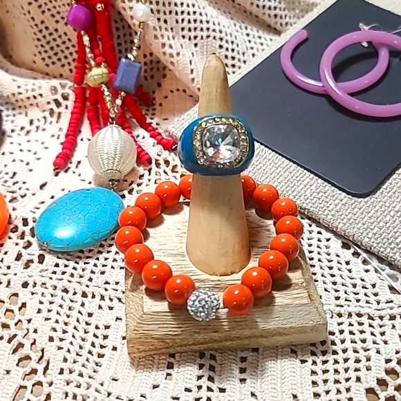 Huge Hot Summer ☀️ Brights 17-Item Jewelry Fiesta! BCBG, J.Crew, Baublebar, more - Picture 2 of 16